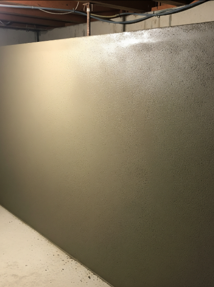 Decorative Rock-faced Retaining Wall